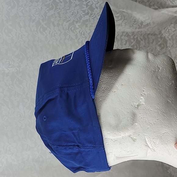 Vintage Youngan Trucker Snap Back Hat Blue/ White - Picture 4 of 11